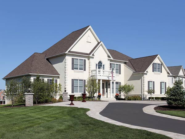 large two story residential home