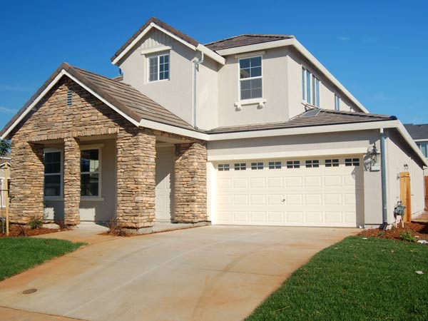 residential home with patio